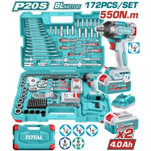 KIT LLAVE DE IMPACTO TOTAL-172PZS